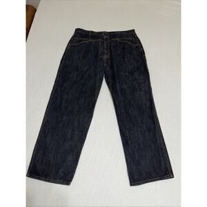 Marithe Francois Girbaud Black 90's Y2K Vintage Skater Baggy Jeans Mens Size 42M